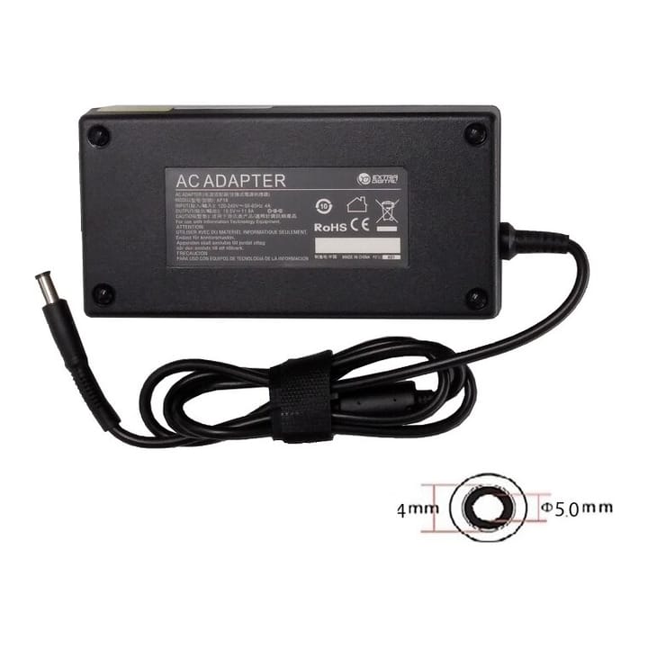 Įkroviklis nešiojamam kompiuteriui HP 230 W, 19,5 V, 11,8 A, kištukas 7,4 × 5,0 mm su adatėle