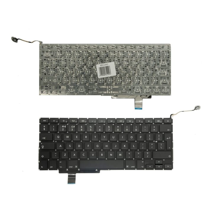 Nešiojamo kompiuterio klaviatūra Apple MacBook Pro 17" A1297, UK