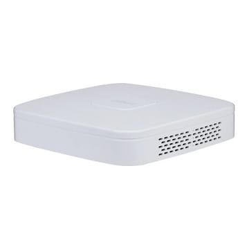 IP įrašymo įrenginys 4 kam., 4K 16MP, 1HDD, 80Mbps, H.265/H.264, IVS