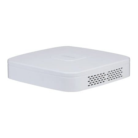 IP įrašymo įrenginys 4 kam., 4K 16MP, 1HDD, 80Mbps, H.265/H.264, IVS