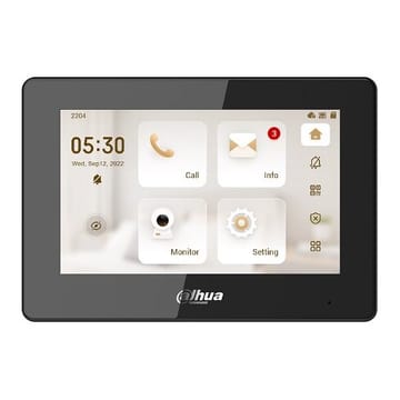 IP domofono monitorius 7 col. 1024x600,Micro SD kortelės prievadas,PoE(802.3af), SIP