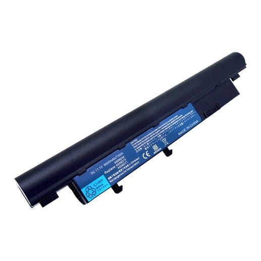 Suderinama nešiojamo kompiuterio baterija Acer AS09D31, 6600 mAh, Extended