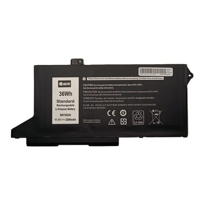 Suderinama nešiojamo kompiuterio baterija Dell WY9DX, 3200 mAh