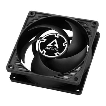 ARCTIC P8 PWM PST CO korpuso ventiliatorius, 4-pin, 80 mm, juodas