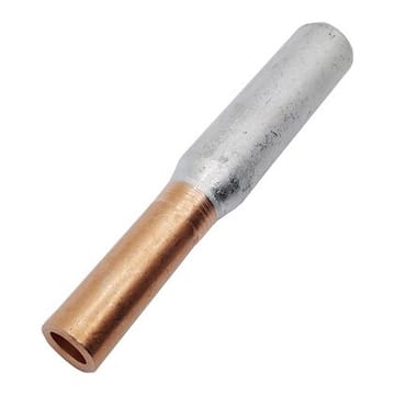 Presuojama bimetalinė jungtis, aliuminis+varis, 25+16mm2 kabeliams, 10vnt.
