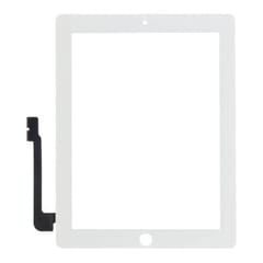 Lietimui jautrus planšetinio kompiuterio stikliukas iPad 3 baltas