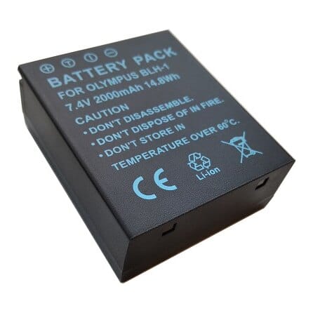Baterija Olympus BLH-1 2000 mAh