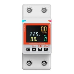 Išmanus energijos matuoklis, 2P+N, 63 A, Wi-Fi, Tuya