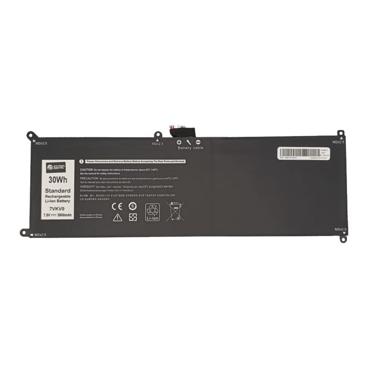Suderinama nešiojamo kompiuterio baterija Dell 7VKV9, 3900 mAh