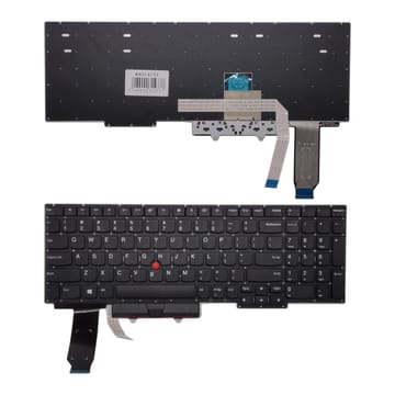 Nešiojamo kompiuterio klaviatūra Lenovo Thinkpad E15 Gen 2, su trackpoint, US