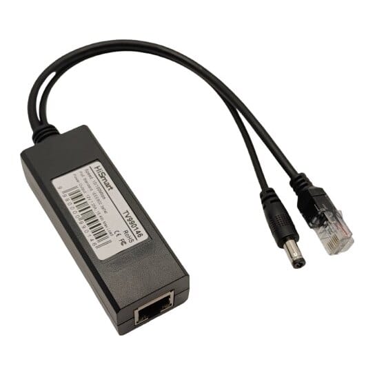 PoE 10/100M spliteris 15,4 W