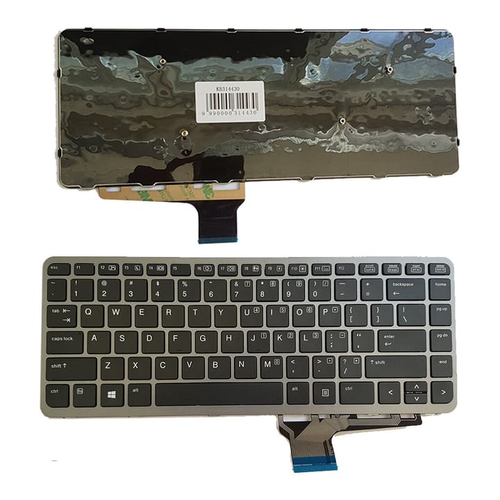 Nešiojamo kompiuterio klaviatūra ASUS S530U, Y5100, X512, US, su pašvietimu