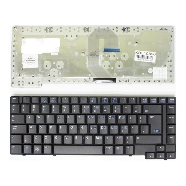 Nešiojamo kompiuterio klaviatūra HP Compaq 6510, 6510B, 6515, 6515B