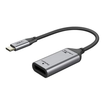 Adapteris USB-C (M) - DisplayPort (F), 4K/60 Hz, su paauksuotomis jungtimis