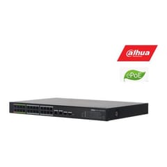 EPoE šakotuvas 100Mbps 24portu+2G uplink + 2SFP, ePoE iki 800m, Hi-PoE