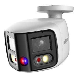 IP kam. AI 8MP 180 laipsnių STARLIGHT, IR+LED pašviet. iki 25/20m, 8MP(4096x1860)20fps, 2,8 mm