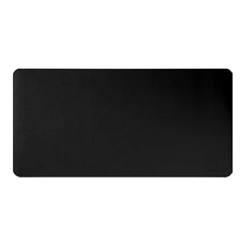 Didelis PVC odos pelės kilimėlis, 1200x600, juodas
