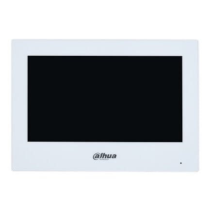 IP domofono monitorius 7 colių, PoE, veikia tik SIP protokolu, baltas, VTH2621GW-P