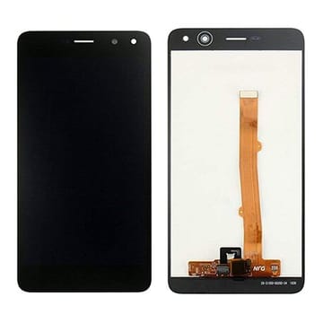 Pakaitinis telefono ekranas Huawei Y6 2017 (Nova Young) / Y5 2017 (Y5 III) (juodas), restauruotas