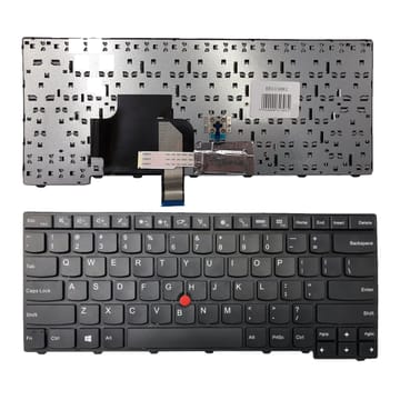 Nešiojamo kompiuterio klaviatūra Lenovo Thinkpad T440, T440p, T440s, T450, T450s, T431s, E431 su rėmėliu ir „trackp