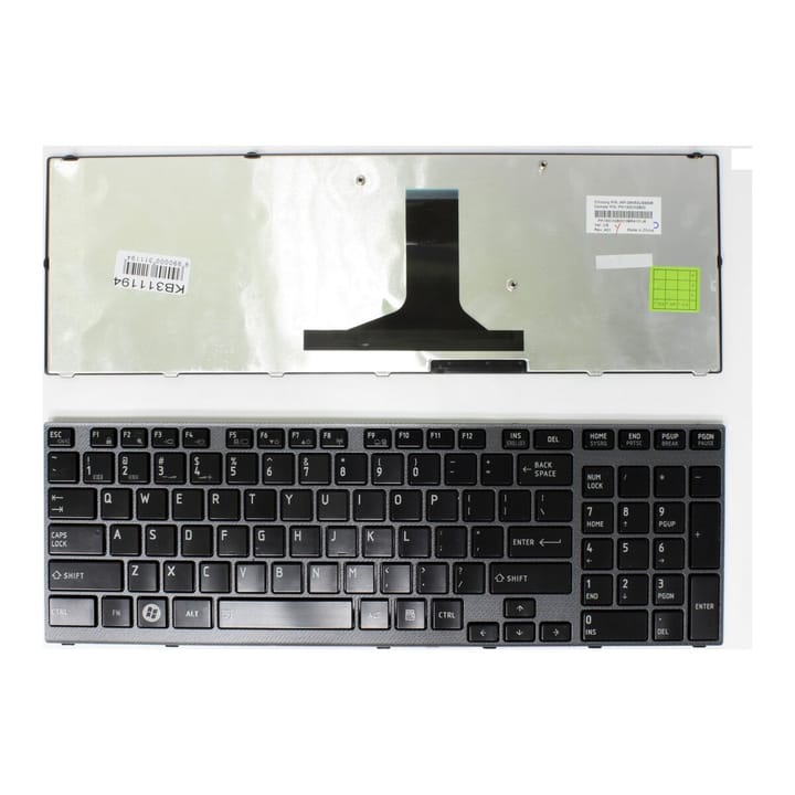 Nešiojamo kompiuterio klaviatūra Toshiba Satellite A660, A665