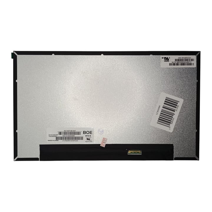 Nešiojamo kompiuterio ekranas 14.0" 1920x1080 IPS, 60 Hz, matinis, 30 pin (jungtis dešinėje), NV140FHM-N4T