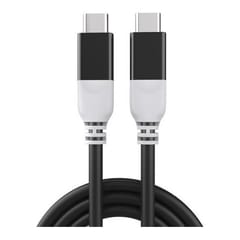 Kabelis USB-C - USB-C, PD100 W, 40Gbps, USB4 (juodas, 3m)