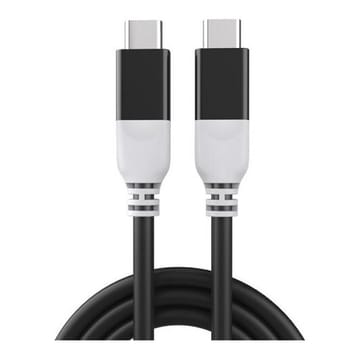 Kabelis USB-C - USB-C, PD100 W, 40Gbps, USB4 (juodas, 3m)