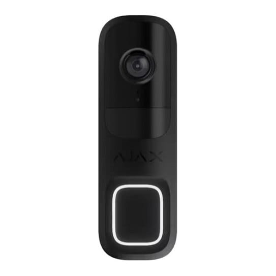 AJAX DoorBell išmanusis durų skambutis (juodas)