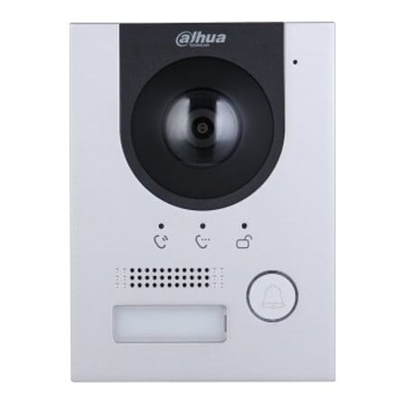 IP telefonspynės spalvota kamera 2MP 160°, IP65, IK07, SIP, 2-wire arba IP