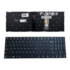 Nešiojamo kompiuterio klaviatūra Lenovo Legion Y520 su raudonu pašvietimu