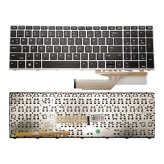 Nešiojamo kompiuterio klaviatūra HP Probook 450 G5, 455 G5, 470 G5 su rėmeliu