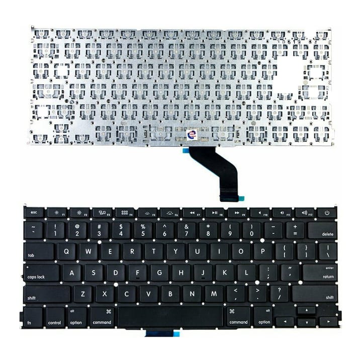 Nešiojamo kompiuterio klaviatūra Apple MacBook Pro Retina 13", A1425 (US)