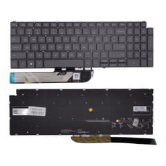 Nešiojamo kompiuterio klaviatūra Dell Inspiron 5584, 5590, 5593, 5594, 5598 su pašvietimu