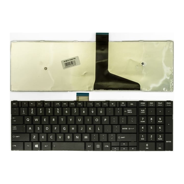 Nešiojamo kompiuterio klaviatūra Toshiba Satellite C50, C50 A, C50-A, C50D-A, C55, C55T, C55D, C55-A, C55D-A