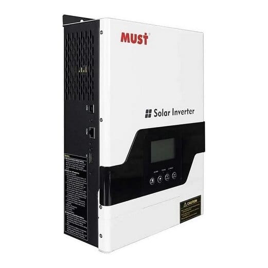 Inverteris MUST PV18-3224VPM II, 3.2kW, 1-fazis, 24 V, 60 A MPPT, 160 V