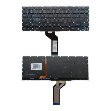 Nešiojamo kompiuterio klaviatūra Acer Predator Triton PT515-51, PT515-52, su RGB pašvietimu, US