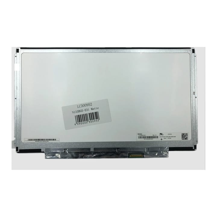 Nešiojamo kompiuterio ekranas 13.3" 1366x768, 60 Hz, matinis, 30 pin (jungtis dešinėje), HB133WX1-201; B133XTN02.1