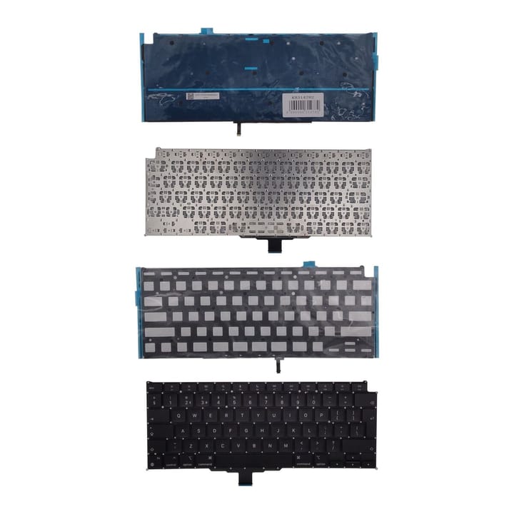 Nešiojamo kompiuterio klaviatūra Apple A2337, UK, su pašvietimu