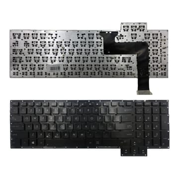 Nešiojamo kompiuterio klaviatūra ASUS ROG G750, G750J, G750JH, G750JM, G750JS, G750JW