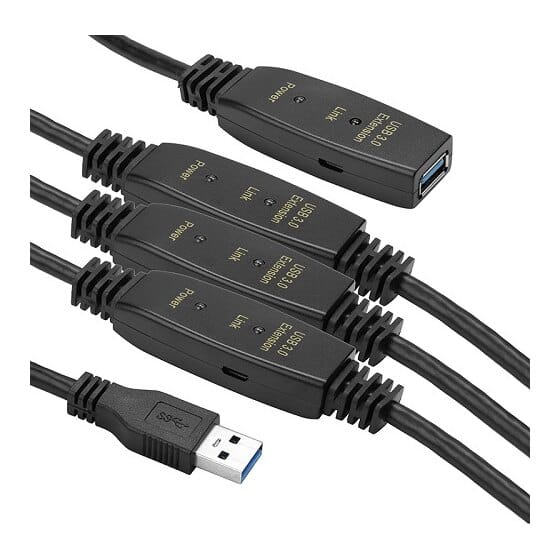 Kabelis ilgiklis USB 3.0 AF – AM, 30m