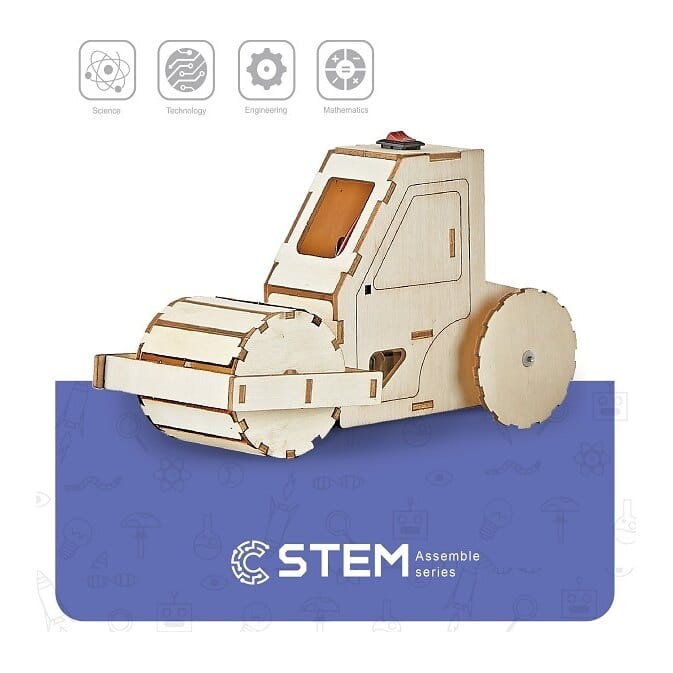 Medinis konstruktorius "Elektrinis kelio volas", mokomasis modelis