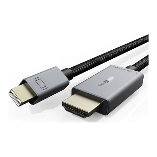 Kabelis Mini DisplayPort - HDMI, 4K/30 Hz, 1m