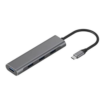 Adapteris USB Type-C - 4 x USB 3.0