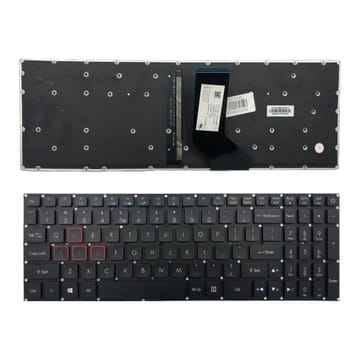 Nešiojamo kompiuterio klaviatūra Acer Aspire VN7-793, VN7-793G su apšvietimu