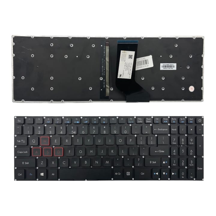 Nešiojamo kompiuterio klaviatūra Acer Aspire VN7-793, VN7-793G su apšvietimu