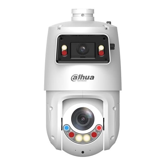 IP valdoma dviguba kamera AI 4MP+4MP, 25x, IR 100m, IP66, WDR, H.265, SMD4