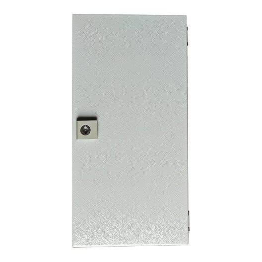 Paskirstymo skydas TIBOX 400x200x80 mm su užraktu, virštinkinis