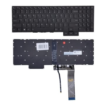 Nešiojamo kompiuterio klaviatūra Lenovo Legion 5, su pašvietimu, US