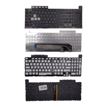 Nešiojamo kompiuterio klaviatūra ASUS FA506, FA706, US, su RGB pašvietimu